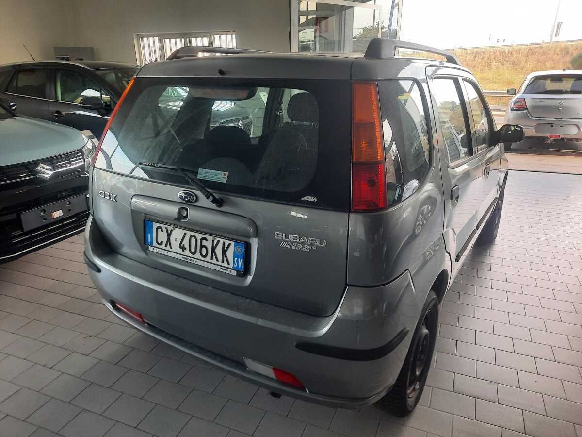 SUBARU JUSTY AWD 4X4